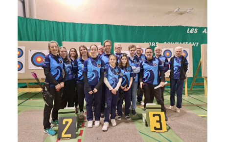 Concours tir 18 m Bouguenais, Ancenis, Aizenay et Montoir de Bretagne WE du 16&amp;17 Décembre 2023